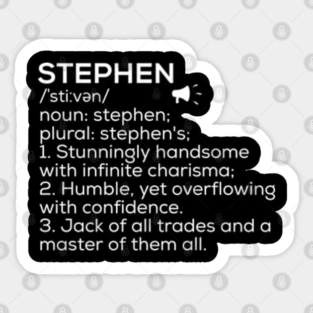 Stephen Name Definition Stephen Meaning Stephen Name Meaning Stephen Sticker TeePublic Stephen Name Definition Stephen Meaning Stephen Name Meaning Stephen Sticker TeePublic